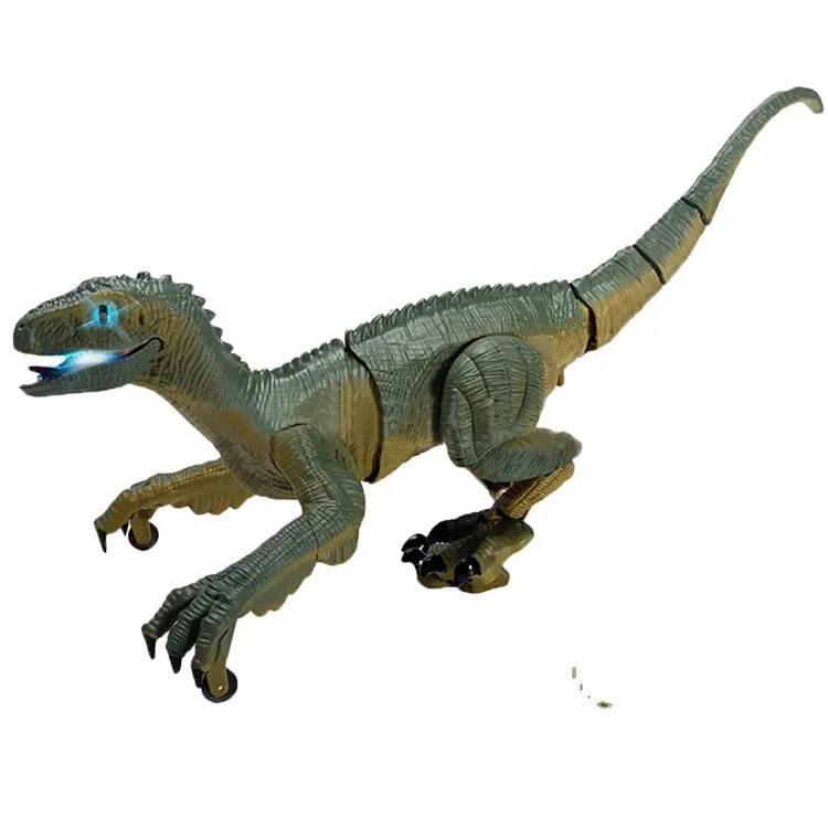 2.4G 아이 현실적 건강한 걷는 공룡을 가진 원격 제어 공룡 걷는 RC 로봇 공룡