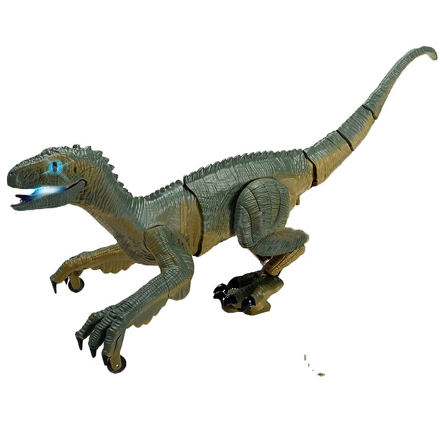 2.4G Kids Remote Control Dinosaur Walking RC Robot Dinosaur with Realistic Sound Walking Dinosaur
