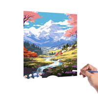Vente en gros usine – Kit de peinture numérique acrylique DIY pour adultes 20x30cm – Personnalisation par numéros – Dropshipping