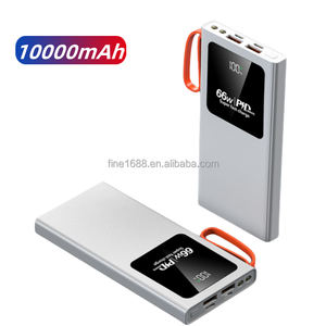Túi khuyến mãi siêu mỏng 10000mAh nhanh chóng sạc pin điện thoại di động có nguồn gốc từ việc xác định biểu tượng sạc ngân hàng - Product Image 1
