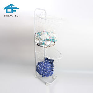 Casa più popolare grande portaoggetti rimovibile <span class=keywords><strong>con</strong></span> <span class=keywords><strong>ruote</strong></span> cesto cesto su <span class=keywords><strong>ruote</strong></span> - Product Image 5