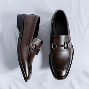 <b>White</b> Lightweight Breathable Hand Made <b>Loafers</b> <b>Men's</b> Cow Shoes Brown <b>Men</b> <b>Loafer</b> Shoes - Product Image 2