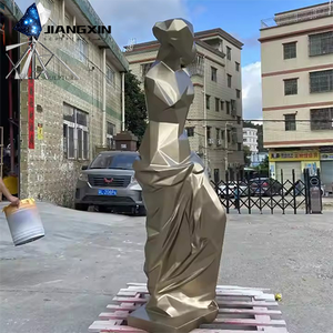 ประติมากรรมรูป<span class=keywords><strong>ทรง</strong></span><span class=keywords><strong>เรขาคณิต</strong></span>นามธรรมการติดตั้งศิลปะภูมิทัศน์กลางแจ้ง (สไตล์ทันสมัยวัสดุเรซิน) - Product Image 4