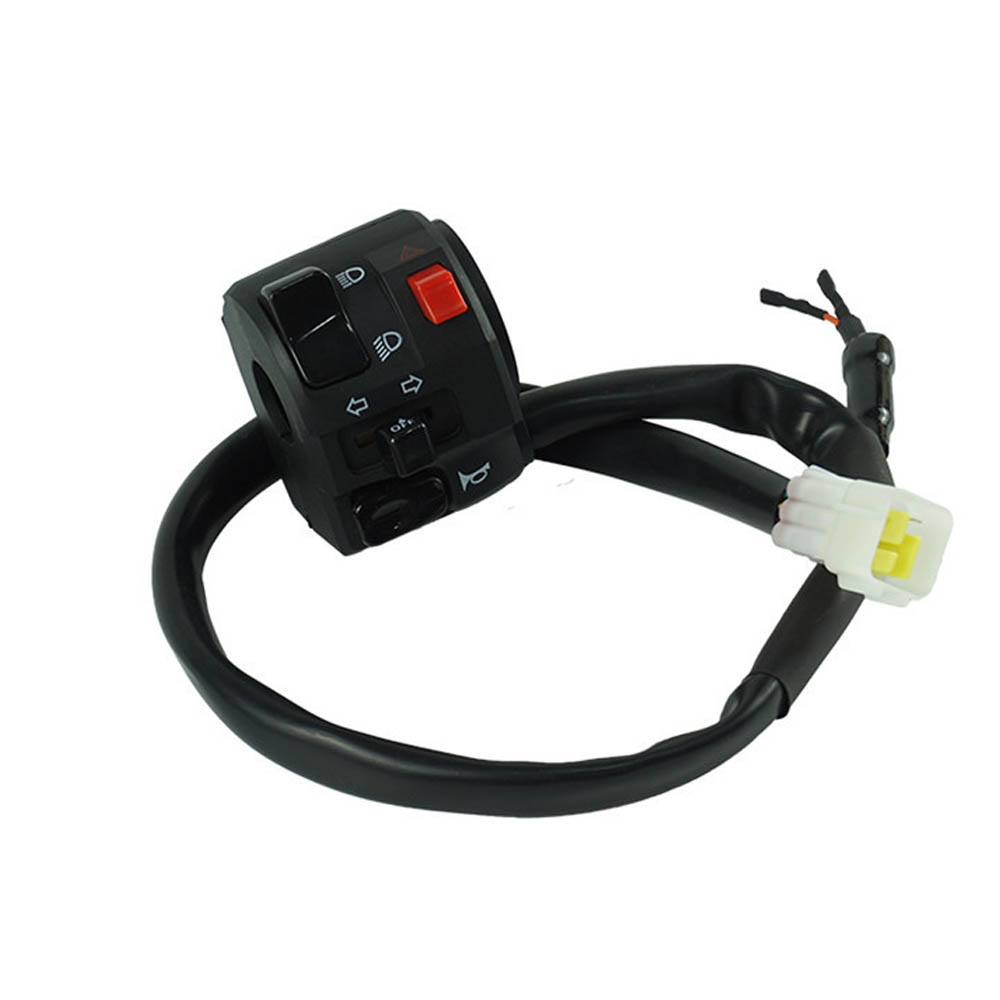 Новинка, 22 мм переключатели мотоцикла, Кнопка сигнала поворота для мотоцикла, электрическая противотуманная фара, контроллер на руль, переключатель