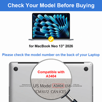 Nouvel Arrivage 2026 – Filtre Anti-Lumière Bleue Magnétique pour MacBook Neo 13 Pouces 2026 A3404 – Protection d'Écran Détachable Anti-Reflet Mat