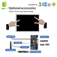BOE 10.4 ''800x600 TFT LCD Modules écran BA104S01-100 LVDS 20 broches signe vital ECG affichage 10.4 pouces écran LCD