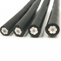 Câble Aérien en Aluminium XLPE JKLYJ 0.61kV 10-400mm2 Fabrication Professionnelle pour la Distribution d'Énergie Basse Tension