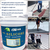 Revêtement imperméable en caoutchouc de silicone liquide de pulvérisation hydrofuge Dimei