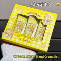 Coffret Cadeau Crème Mains JOJO DIARY Butter Bear Vitamine C Hydratante aux Herbes Anti-Dessèchement Automne/Hiver Portable Souvenir pour Tous
