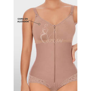 Fajas Body <span class=keywords><strong>Cachetero</strong></span> Con Brasier Cuerpo completo Control de barriga Fajase - Product Image 3