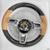 Volant GZYLC pour Porsche Cayenne Panamera 911 911.1 996 958 997 987 Macan, volant sport en fibre de carbone