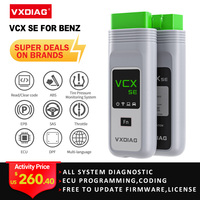 Escáner de diagnóstico de coche VXDIAG VCX SE profesional para Mercedes Benz OBD2 con codificación ECU y lector de código C6 de Control bidireccional