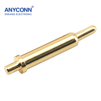 Connecteurs USB ANYCONN OEM personnalisés en laiton plaqué or haute précision, modèle 26 trous, fixation durable, broches mâles noires