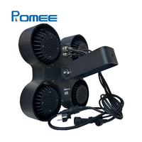 Public professionnel LED 4*100W 4 yeux WW/CW étanche COB Blinder lumière DMX512 pour événement théâtre Studio spectacle éclairage de Surface