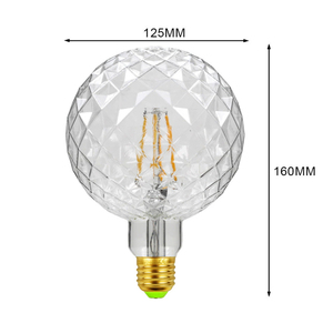 Bombilla <span class=keywords><strong>LED</strong></span> Decorativa de Filamento de Piña, Estilo Antiguo, <span class=keywords><strong>4W</strong></span> <span class=keywords><strong>E27</strong></span>, para Uso Residencial, AC220V - Product Image 2