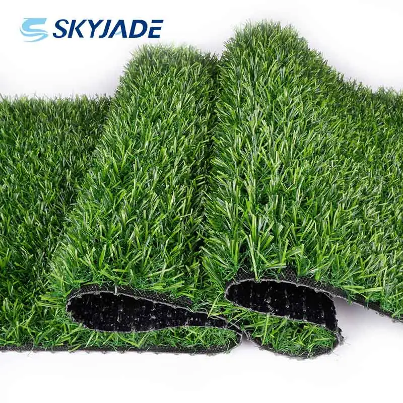 20mm Landscape Grass SKYJADE Tebwn-Xu Artificial Lawn Synthetic Turf Garden Realistic Natural Grass 20mm 25mm Customized