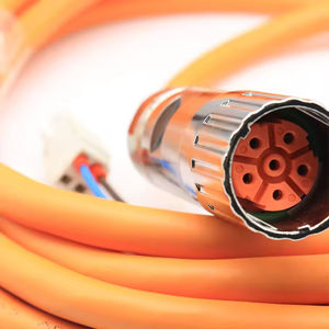 Equipo de clasificación automatizada Cable conector de servomotor <span class=keywords><strong>M23</strong></span> de 6 pines Chaqueta naranja altamente flexible - Product Image 1
