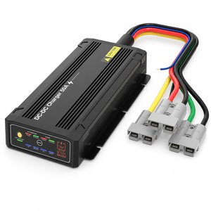 <span class=keywords><strong>Chargeur</strong></span> de <span class=keywords><strong>batterie</strong></span> de voiture robuste 12V 50A DC-DC <span class=keywords><strong>pour</strong></span> installation embarquée en <span class=keywords><strong>camping</strong></span>-<span class=keywords><strong>car</strong></span>, yacht, tout-terrain et automobile - Product Image 1