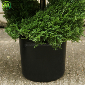 Nuevos Estilos <span class=keywords><strong>de</strong></span> Árboles Bonsái Artificiales Decorativos para Interiores/Exteriores, Planta Verde <span class=keywords><strong>de</strong></span> Plástico, Topiario <span class=keywords><strong>de</strong></span> Fibra <span class=keywords><strong>de</strong></span> Vidrio, Árbol <span class=keywords><strong>de</strong></span> <span class=keywords><strong>Buxus</strong></span> Verde en Espiral - Product Image 5