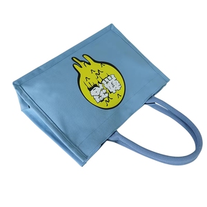 Bolsas de Compras Ecológicas Reutilizables de Tela No Tejida de 100g con Logotipo Personalizado Impreso al por Mayor del Fabricante - Product Image 4