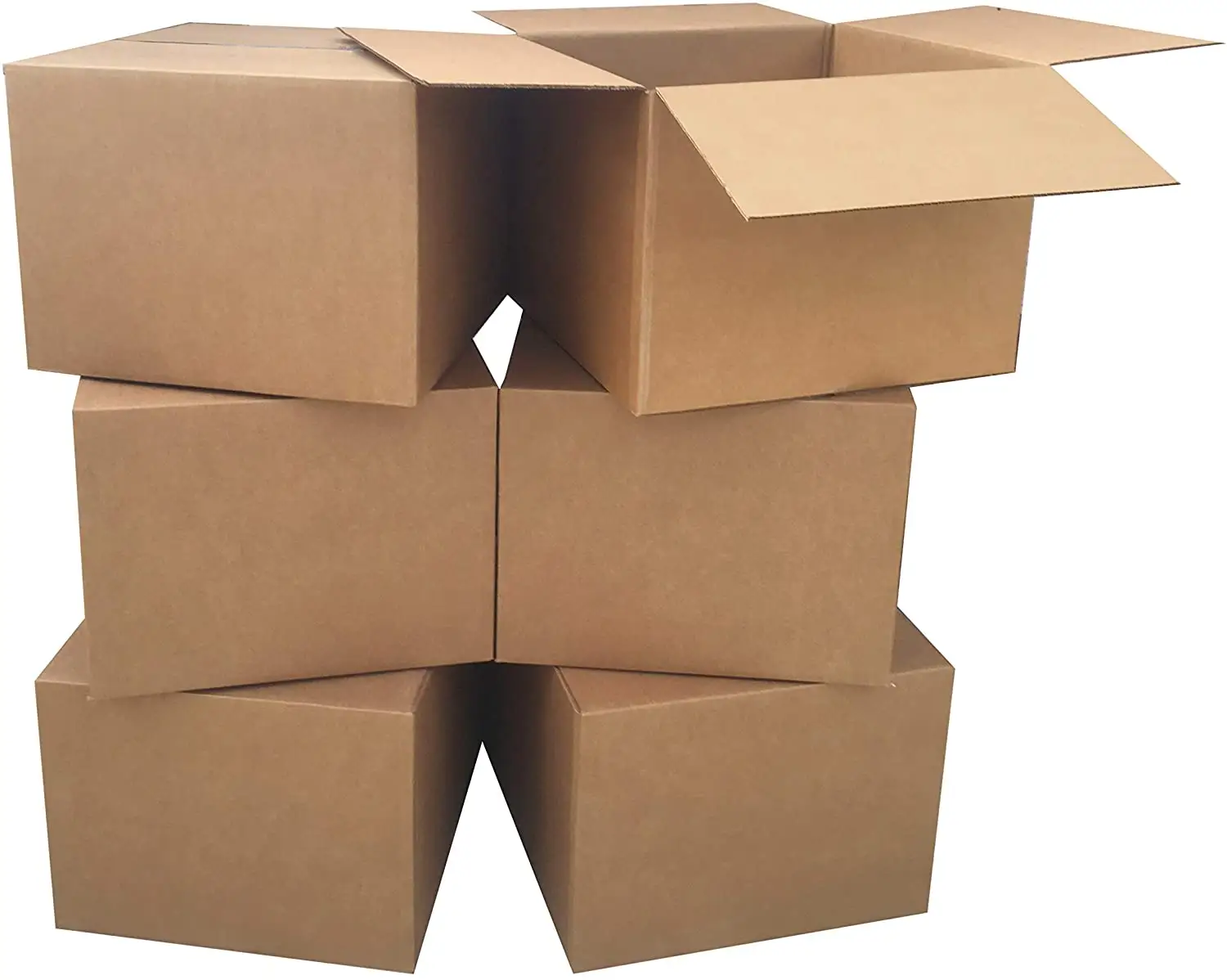 Бумажные гофрированные картонные коробки большого размера для почтовых отправлений, Пустые Картонные Коробки для бананов и овощей