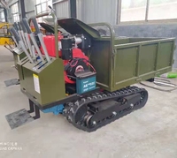 800kg Mini Crawler Track Dumper Kleiner Transporter für die Landwirtschaft