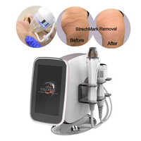 Mesin Estetika Mikro-pin Pendingin Es 2-in-1 Portabel, Peralatan Pengencangan Kulit & Salon Wajah