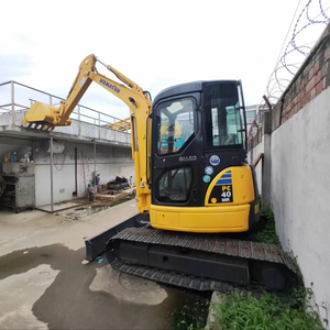 Miniexcavadora usada Komatsu PC40MR en buenas condiciones, motor de maquinaria de movimiento de tierras de 4 toneladas, modelos alternativos PC50 PC55 PC60 0,18 M - Product Image 1