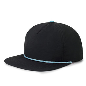 Casquette de baseball personnalisée 5 panneaux à séchage rapide pour hommes et femmes, protection solaire respirante en polyester pour sports de plein air, style camionneur - Product Image 4