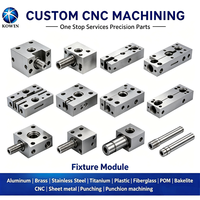 Piezas de Fijación de Automatización Industrial de Alta Precisión, Placas de Montaje y Plantillas, Mecanizadas por CNC de 5 Ejes en Aluminio y Acero Inoxidable, Personalizadas OEM