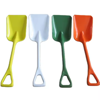 Pelle de jardin durable monobloc en PP grande pelle à tranches pour le bricolage, l'agriculture et le plastique