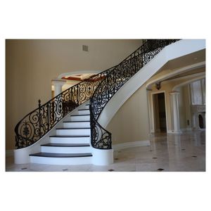 Prima ringhiera unica <span class=keywords><strong>in</strong></span> <span class=keywords><strong>ferro</strong></span> battuto ringhiera per scale per esterni ringhiera interna <span class=keywords><strong>in</strong></span> ghisa zincata verniciata a polvere - Product Image 5