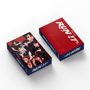 55 ชิ้น/ชุด โฟโต้การ์ดเซลฟี่อัลบั้ม RUN IT ของวง Stray Kids ฮยอนจิน ฟีลิกซ์ ซึงมิน ลี โนว์ แฟชั่นโฟโต้การ์ด โลโม่การ์ด ของสะสมสำหรับแฟนคลับ - Product Image 4
