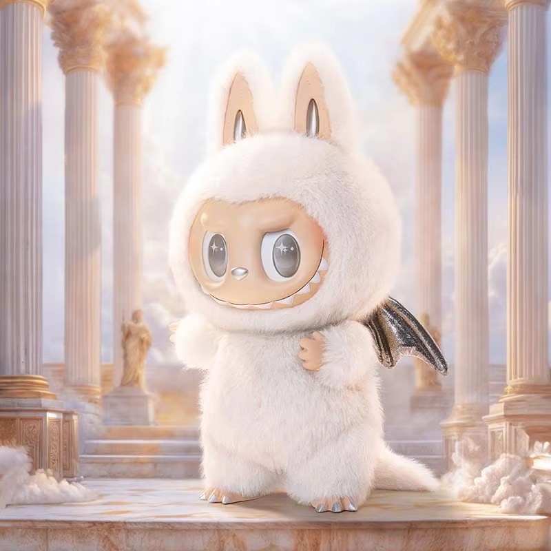 大人気Labubu ZIMOMO ラブブ Angel ホワイト ドラゴン ジモモ 大人気Labubu ZIMOMO ラブブ Angel ホワイト ドラゴン ジモモ