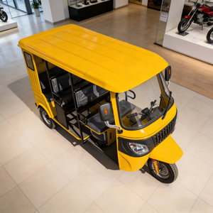 ELICK Vehículo Eléctrico de Tres Ruedas Abierto para Pasajeros, 6 Asientos, Velocidad 30-50km/h, Autonomía 70-90km, Carga Útil 400kg, Triciclo Camper - Product Image 5