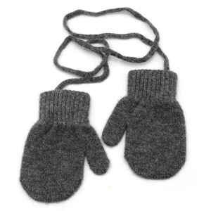 2024 haute qualité enfants 100% cachemire gants hiver chaud corde filles garçon tricot cachemire gants - Product Image 6