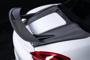 Nouveau pare-chocs en fibre de carbone pour <span class=keywords><strong>Boxster</strong></span> 981/Cayman <span class=keywords><strong>718</strong></span>, mise à niveau vers un spoiler <span class=keywords><strong>Spyder</strong></span> avec installation par visserie - Product Image 5