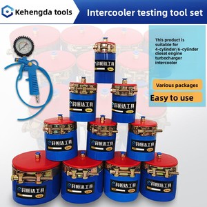 इंटरकोकूलर एयर लीकेज निरीक्षण उपकरण टर्बोचार्जर इंटरकूलर बॉक्स दबाव सील परीक्षक इंटरकूलर दबाव उपकरण नीले ऑलिवर - Product Image 2