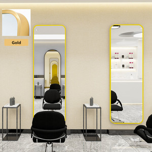 Bingkai cermin penata rambut Salon persegi panjang lapisan emas perak profil <span class=keywords><strong>aluminium</strong></span> disikat untuk bingkai cermin untuk kamar tidur ruang tamu - Product Image 3
