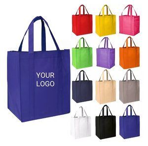 Sac <span class=keywords><strong>de</strong></span> shopping promotionnel en non-tissé, personnalisé avec logo imprimé en gravure, réutilisable, durable et écologique, avec bandoulière - Product Image 1