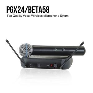 Microphone sans fil PGX4 et PGX24/BETA58A pour microphone sans fil <span class=keywords><strong>Shure</strong></span> Microphone dynamique portable OEM noir 2.5Kg - Product Image 2