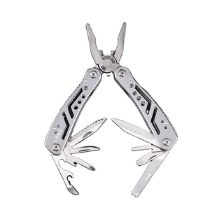 มัลติทูลพับได้แบบใหม่ คีม กรรไกร อุปกรณ์ตั้งแคมป์ ตกปลา ไขควง ดอกไขควง มีดอเนกประสงค์ อุปกรณ์เอาตัวรอด - Product Image 1