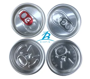 Lightweighted Aluminum Can Lid CDL Alternative 0.208mm Thickness for Easy Open Can Closure