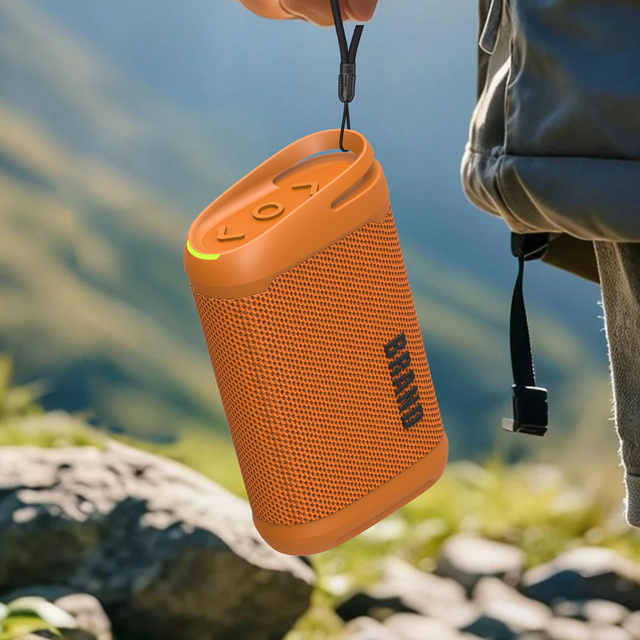 2026 IPX7 Waterproof Portable Speaker Wireless Outdoor Stereo Bass Speaker WS TF Card USB Mini Speaker for Camping