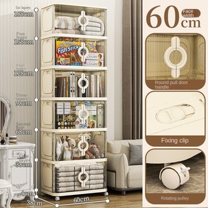 ארון לילה LYGD760 עיצוב פשוט ומודרני, ארון אחסון לחדר שינה, ארון לילה חסכוני וקל, מדף לילה - Product Image 5