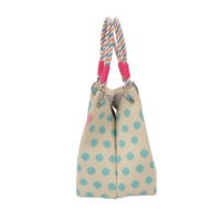 Sac seau tricoté mignon style dessin animé, fait main, avec boucle anneau tressée, sac à poignet grande capacité pour femmes et filles