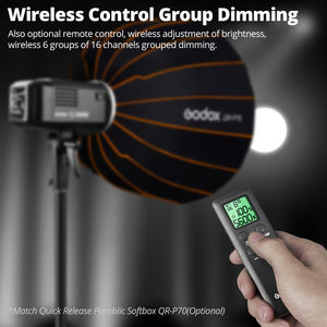 Lumière LED blanche pour photographie alimentée par batterie <span class=keywords><strong>Godox</strong></span> <span class=keywords><strong>SL</strong></span> Series SLB60W <span class=keywords><strong>60W</strong></span>, température de couleur <span class=keywords><strong>5600K</strong></span> - Product Image 3