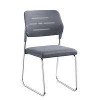 Chaise de bureau rembourrée empilable et pliable pour réunions et formation informatique, chaise moderne pour personnel, mobilier personnalisé, personnalisation, vente en gros