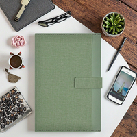 Carnet imprimé à couverture rigide Offre Spéciale le bureau Journal personnalisé Journal couverture souple affaires A5 Cahier en cuir PU avec poche