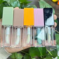 Huile à Lèvres Repulpante Très Demandée avec Grand Applicateur, Transparente, à Base de Plantes, Sans Logo, Parfum Personnalisé, Gloss Repulpant